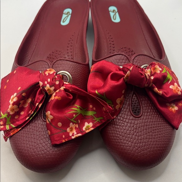 Oka-B Madison Slide jelly Sandals SZ L 9.5-10 slip on massage beads footbed flat - Picture 10 of 11